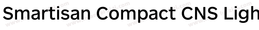 Smartisan Compact CNS Light字体转换